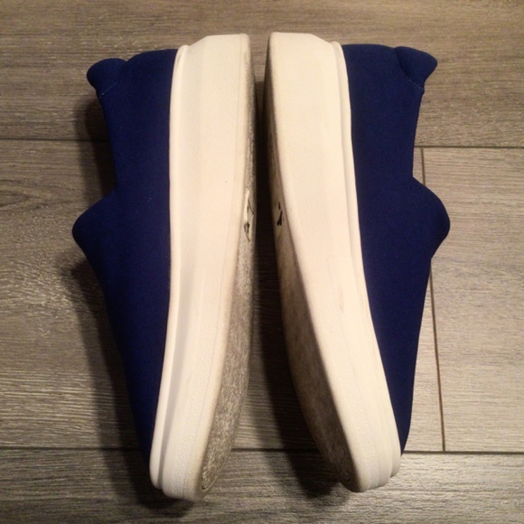 Sam Edelman Nerah Platform Slip-On Sneaker Sz 8.5 Royal Blue - Picture 6 of 16